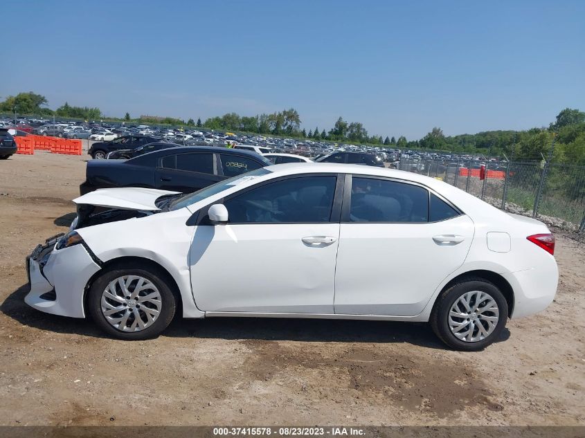 2019 TOYOTA COROLLA LE - 2T1BURHEXKC239811