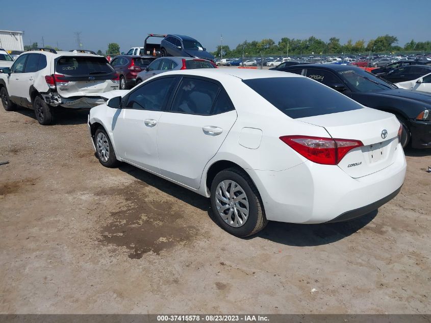 2019 TOYOTA COROLLA LE - 2T1BURHEXKC239811