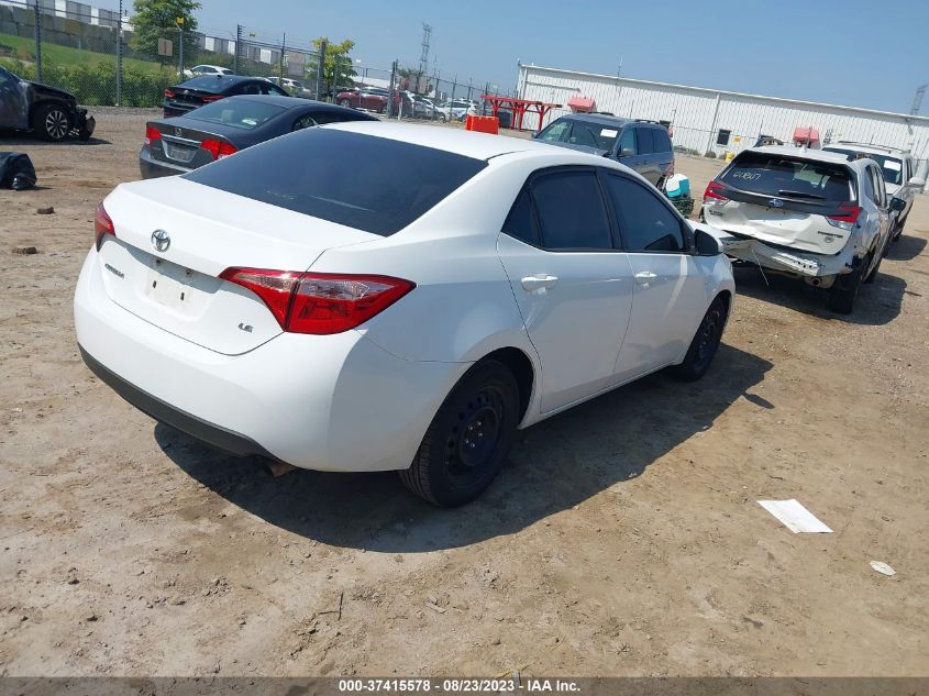2019 TOYOTA COROLLA LE - 2T1BURHEXKC239811