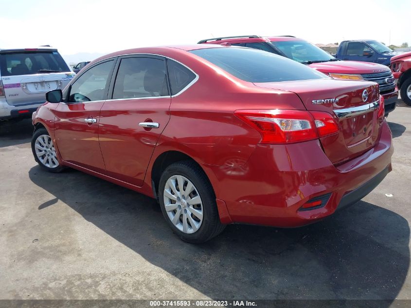 2016 NISSAN SENTRA SV - 3N1AB7AP7GY280330