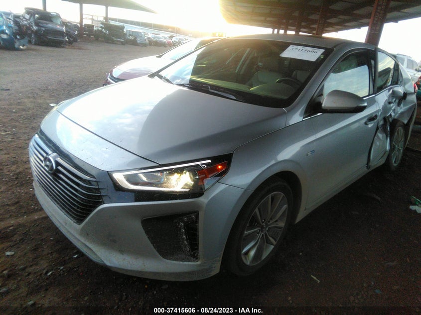 VIN KMHC85LCXHU018224 2017 HYUNDAI IONIQ HYBRID LIMITED