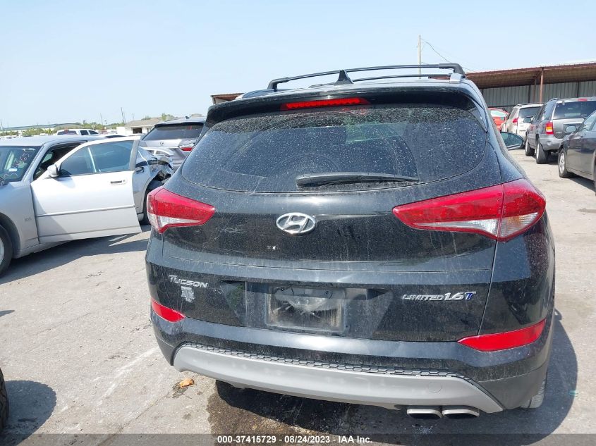 2017 HYUNDAI TUCSON LIMITED - KM8J33A23HU484484