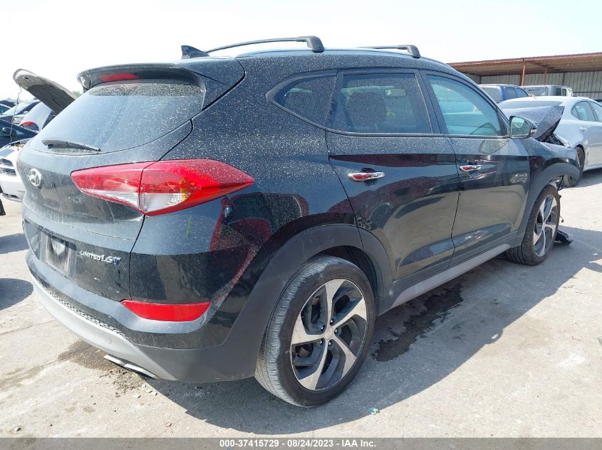 2017 HYUNDAI TUCSON LIMITED - KM8J33A23HU484484