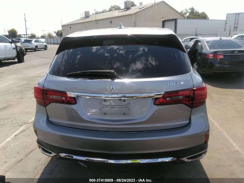 2017 ACURA MDX - 5FRYD4H33HB014760