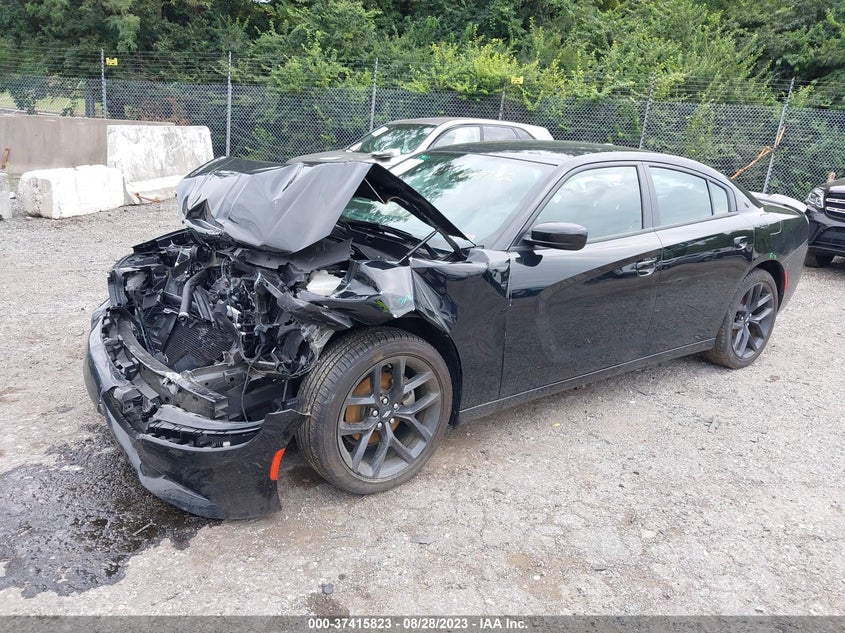 VIN 2C3CDXBG1MH679142 2021 DODGE CHARGER SXT