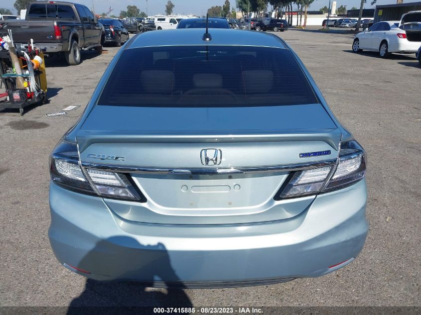 2013 HONDA CIVIC HYBRID - 19XFB4F25DE201765