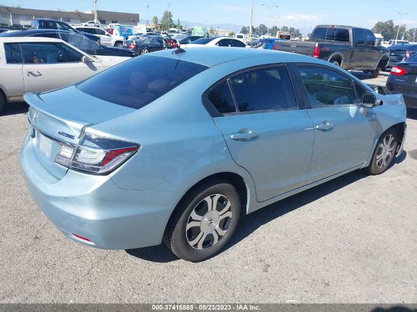 2013 HONDA CIVIC HYBRID - 19XFB4F25DE201765