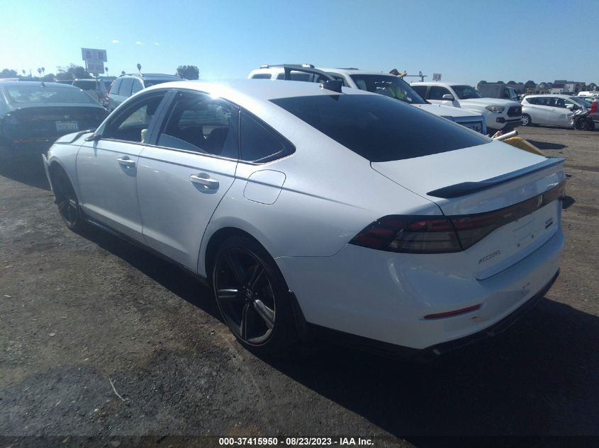 VIN: 1HGCY2F77PA024386 2023 HONDA ACCORD HYBRID SPORT-L