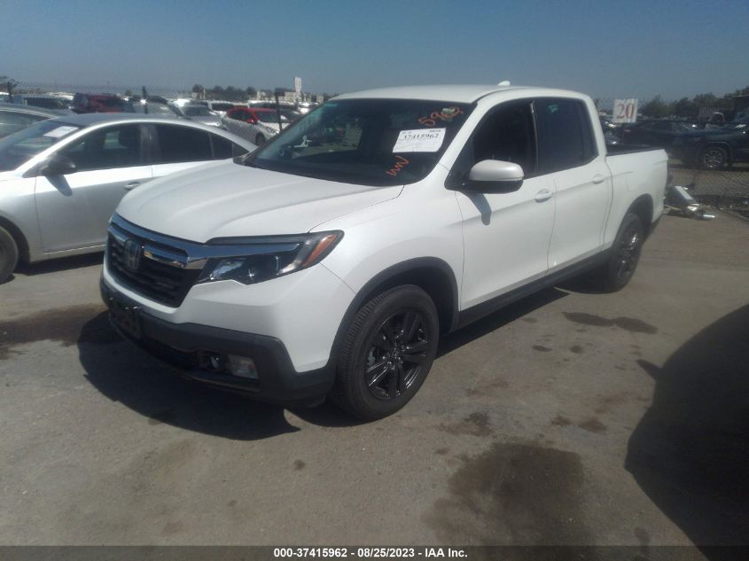2020 HONDA RIDGELINE SPORT - 5FPYK2F16LB000431