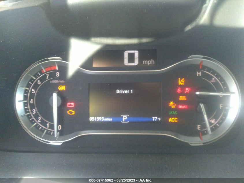 2020 HONDA RIDGELINE SPORT - 5FPYK2F16LB000431