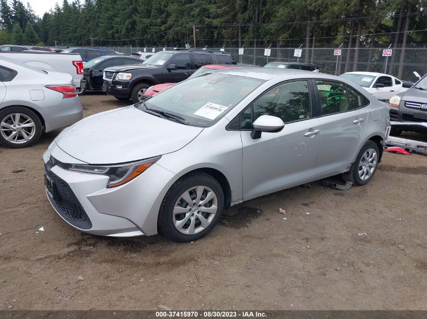2020 TOYOTA COROLLA LE - JTDEPRAEXLJ004409