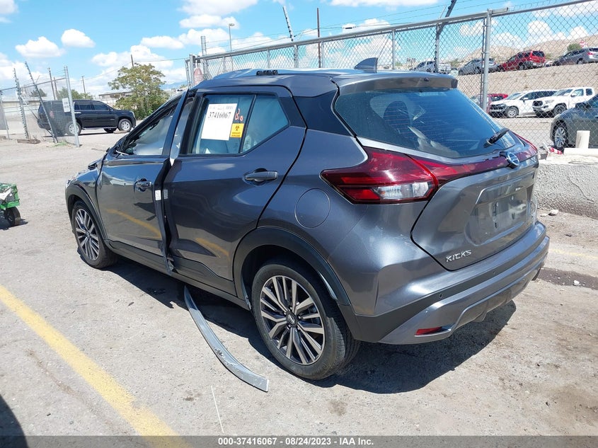 VIN 3N1CP5CV2ML501917 2021 NISSAN KICKS SV