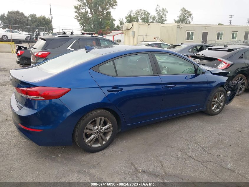 2018 HYUNDAI ELANTRA SEL - 5NPD84LF0JH294165