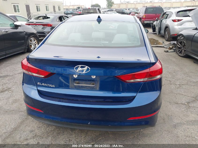 2018 HYUNDAI ELANTRA SEL - 5NPD84LF0JH294165