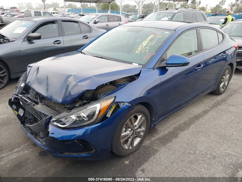 2018 HYUNDAI ELANTRA SEL - 5NPD84LF0JH294165