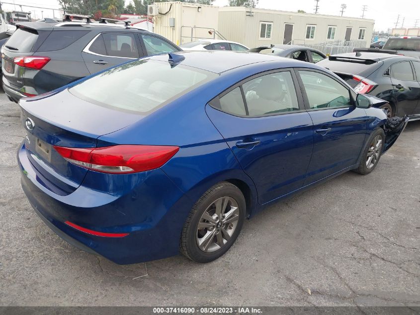 2018 HYUNDAI ELANTRA SEL - 5NPD84LF0JH294165