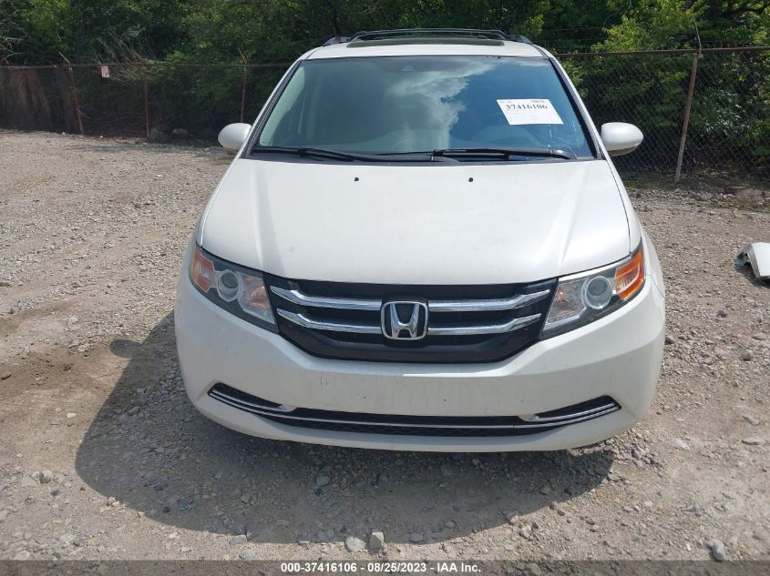 2014 HONDA ODYSSEY EX-L - 5FNRL5H67EB064856
