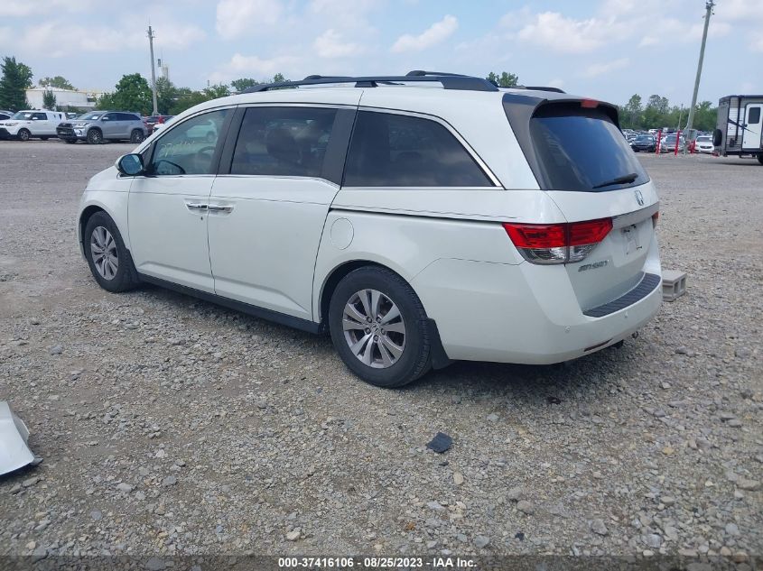 2014 HONDA ODYSSEY EX-L - 5FNRL5H67EB064856
