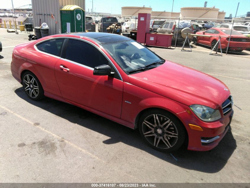 2013 MERCEDES-BENZ C-CLASS C 250 - WDDGJ4HB1DG027509