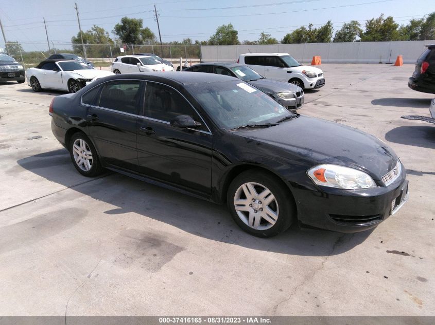2013 CHEVROLET IMPALA LT - 2G1WG5E37D1241921