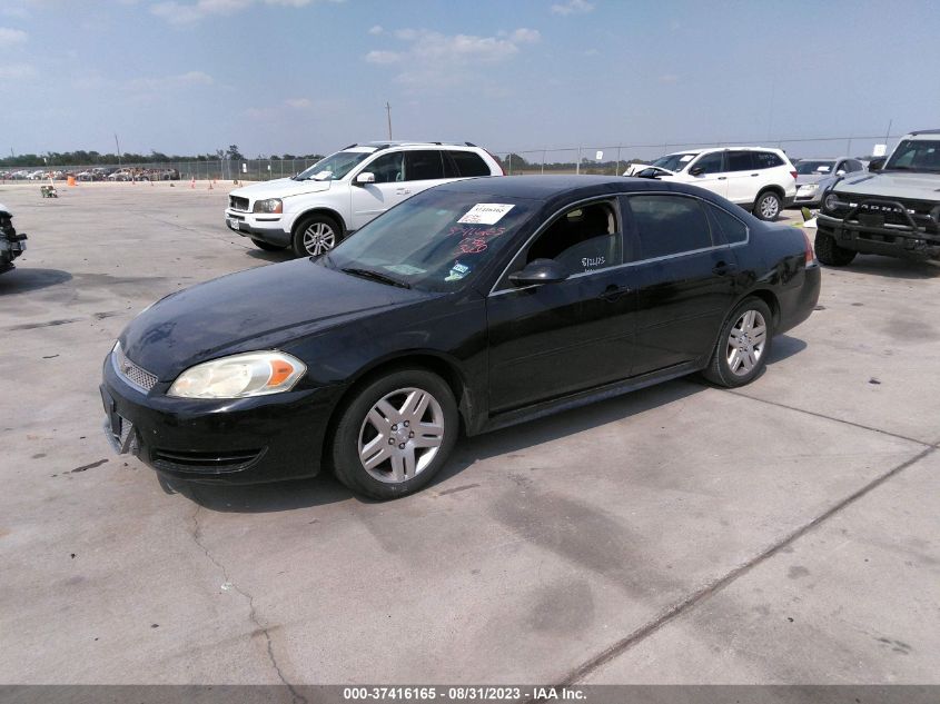 2013 CHEVROLET IMPALA LT - 2G1WG5E37D1241921