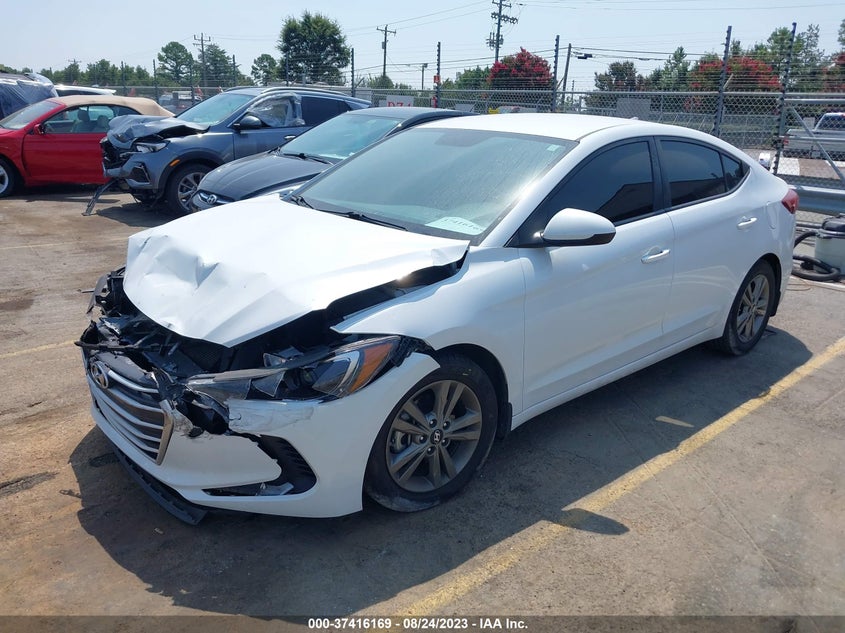 VIN 5NPD84LF3JH356884 2018 HYUNDAI ELANTRA SEL