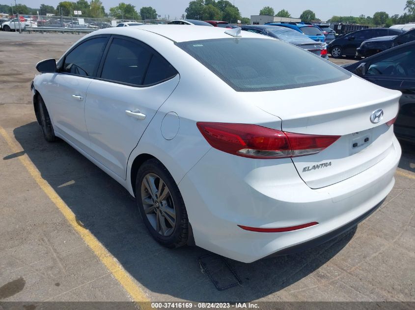 VIN 5NPD84LF3JH356884 2018 HYUNDAI ELANTRA SEL