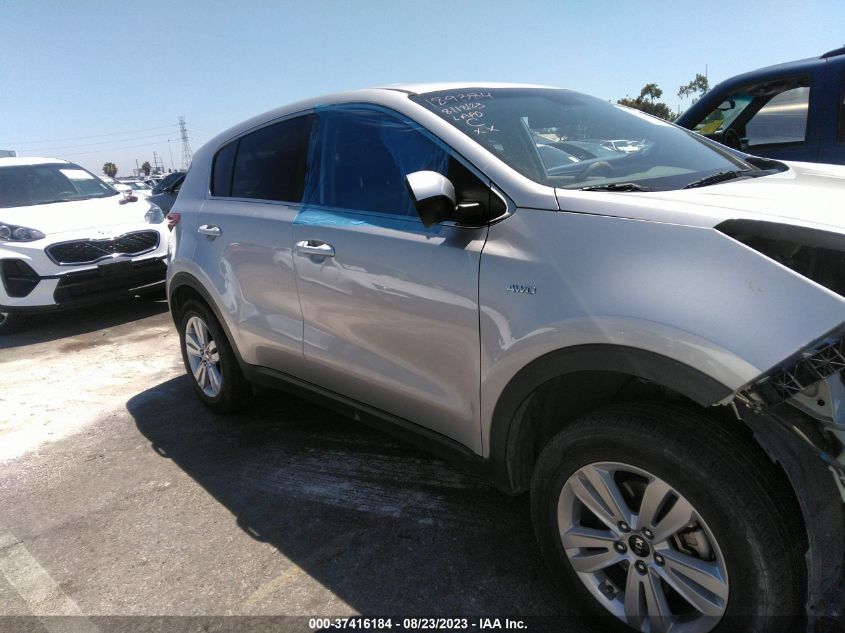 2017 KIA SPORTAGE LX - KNDPMCAC9H7261059