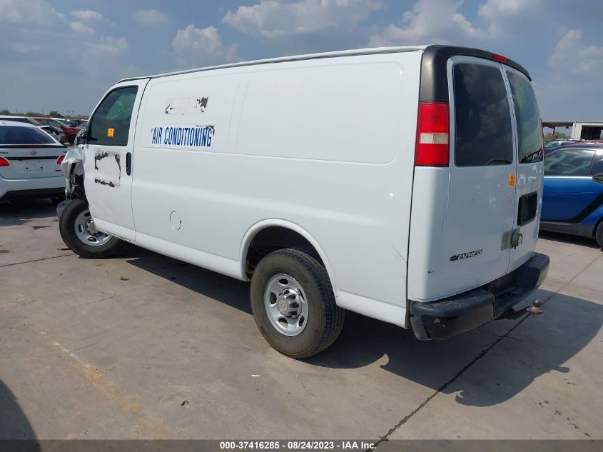 2013 CHEVROLET EXPRESS 2500 WORK VAN 1GCWGFBA3D1116159