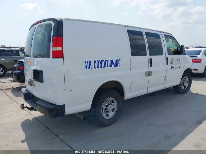 2013 CHEVROLET EXPRESS 2500 WORK VAN 1GCWGFBA3D1116159
