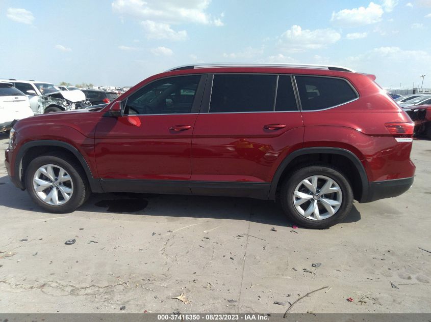 2018 VOLKSWAGEN ATLAS 3.6L V6 SE - 1V2DR2CA7JC591577