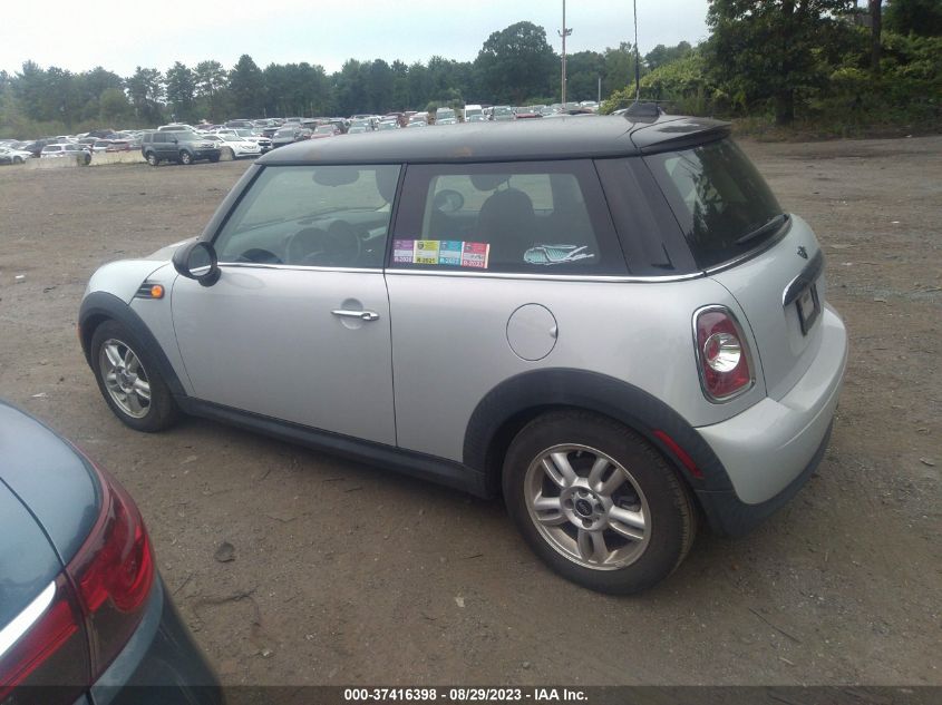 2013 MINI COOPER HARDTOP - WMWSU3C59DT544729