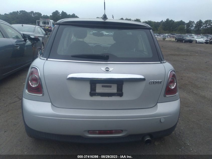2013 MINI COOPER HARDTOP - WMWSU3C59DT544729