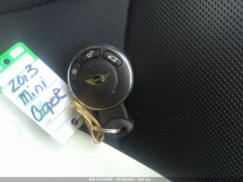 2013 MINI COOPER HARDTOP - WMWSU3C59DT544729