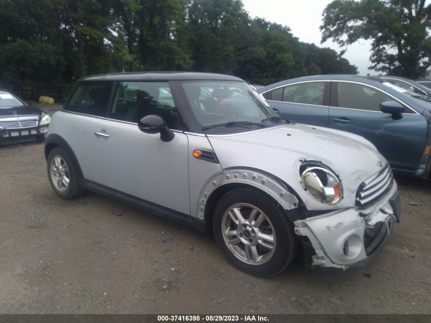 2013 MINI COOPER HARDTOP - WMWSU3C59DT544729
