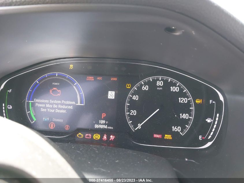 VIN 1HGCV3F56KA004068 2019 HONDA ACCORD HYBRID EX-L