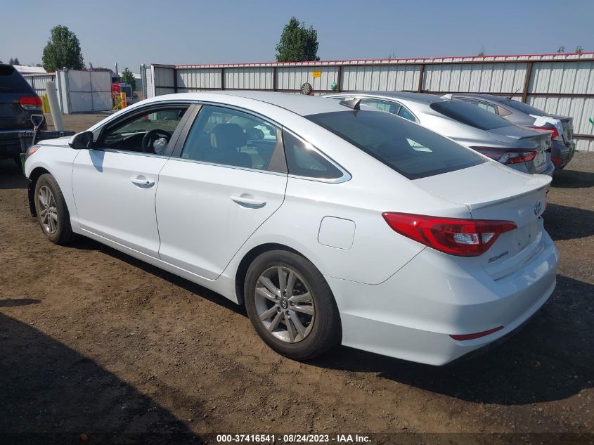 2016 HYUNDAI SONATA 2.4L SE - 5NPE24AFXGH332681