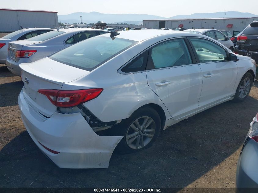 2016 HYUNDAI SONATA 2.4L SE - 5NPE24AFXGH332681