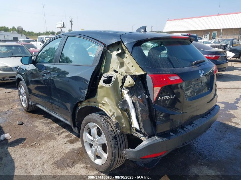 2016 HONDA HR-V LX - 3CZRU6H36GM730655