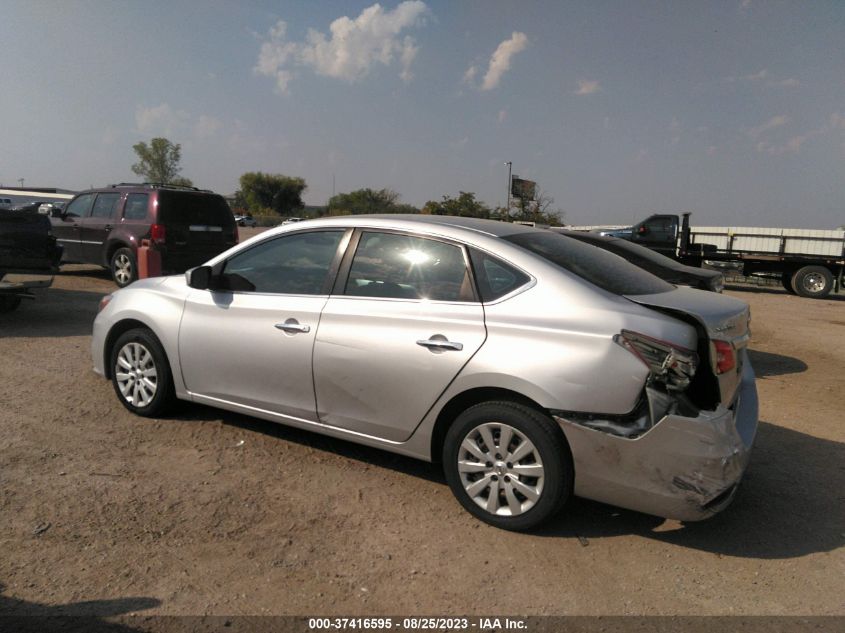 2016 NISSAN SENTRA S - 3N1AB7AP6GY331851