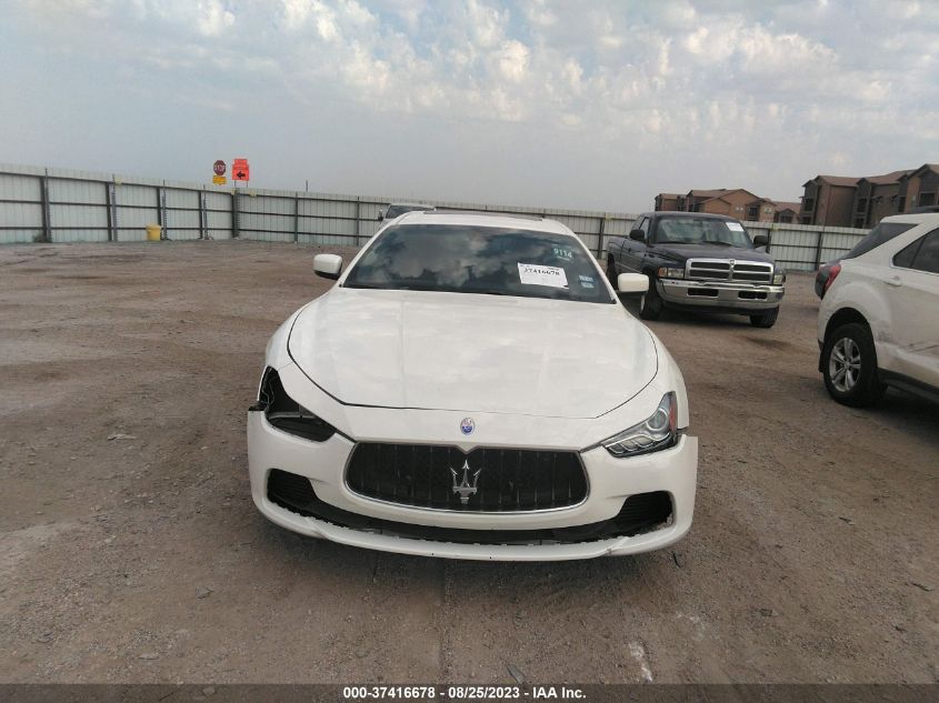 2016 MASERATI GHIBLI ZAM57XSAXG1173766
