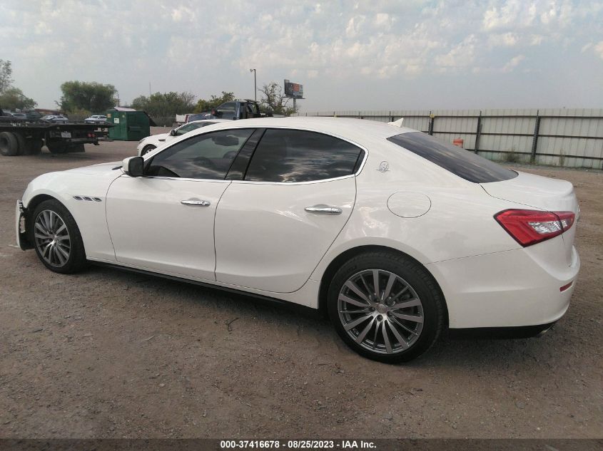 2016 MASERATI GHIBLI ZAM57XSAXG1173766