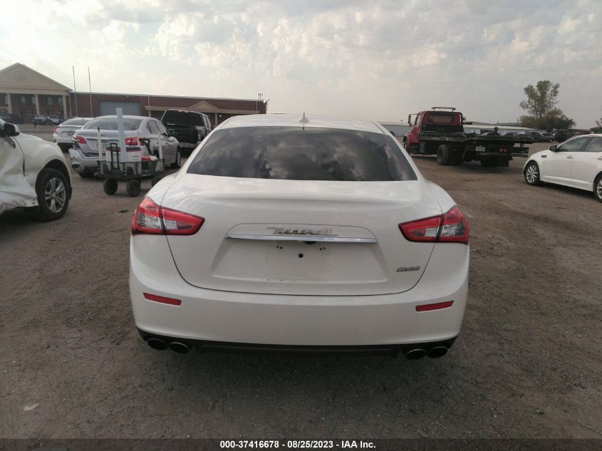 2016 MASERATI GHIBLI ZAM57XSAXG1173766
