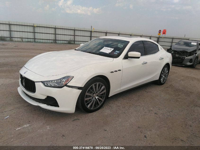2016 MASERATI GHIBLI ZAM57XSAXG1173766
