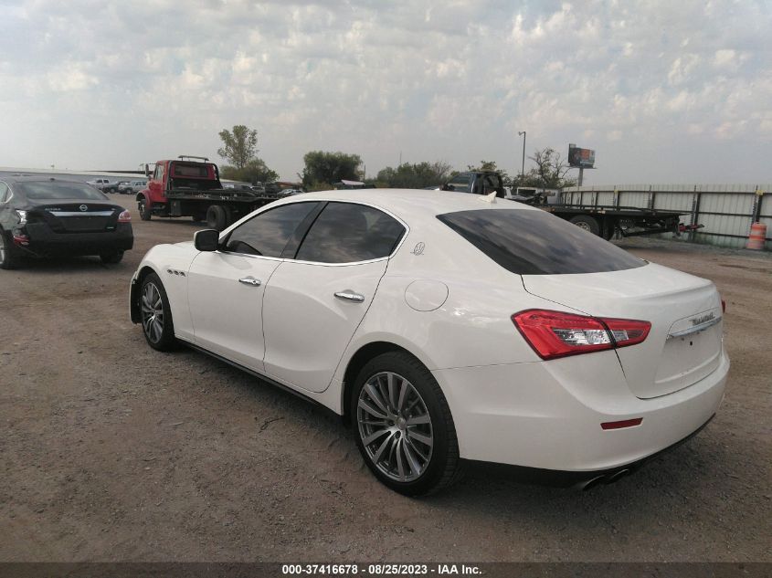 2016 MASERATI GHIBLI ZAM57XSAXG1173766
