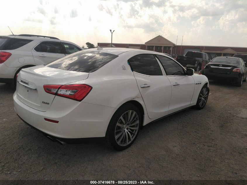 2016 MASERATI GHIBLI ZAM57XSAXG1173766