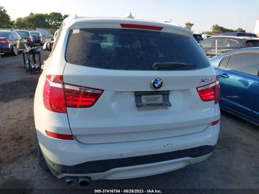 2017 BMW X3 XDRIVE28I - 5UXWX9C50H0T08927