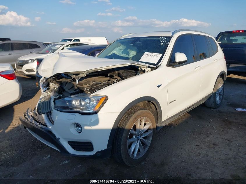 2017 BMW X3 XDRIVE28I - 5UXWX9C50H0T08927