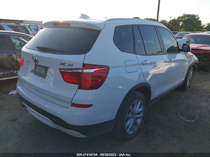 2017 BMW X3 XDRIVE28I - 5UXWX9C50H0T08927