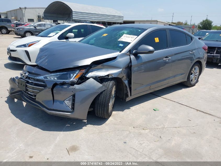 VIN 5NPD84LF7KH423777 2019 HYUNDAI ELANTRA SEL